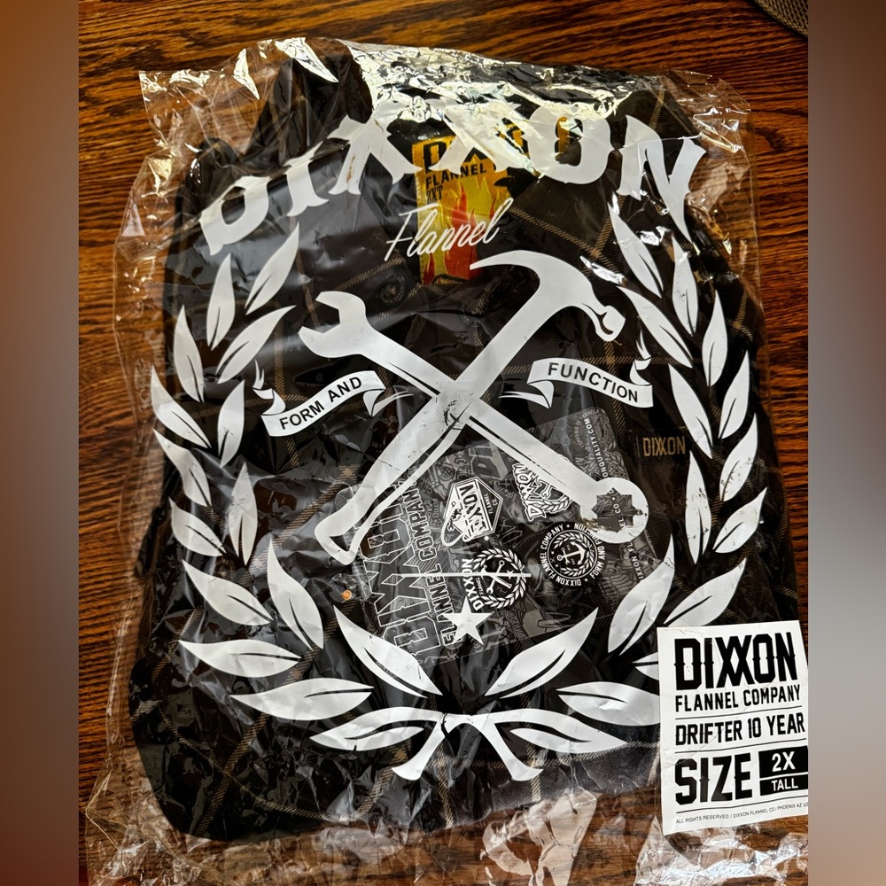 Men’s Dixxon Drifter 10 year flannel